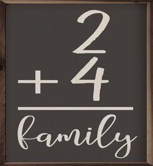 Personalized Equals Family Black